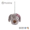 Wholesale plush dog toy keychain, custom stuffed animal dog toy with high end quality