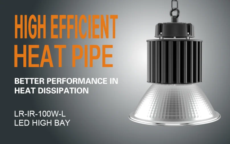 Workplace Reflector Led High Bay 100w High Bay Led Light 5 Years