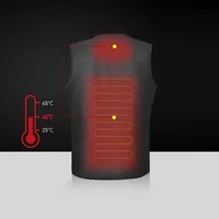 

Electric USB Heater Hunting Vest Heated Jacket Winter Clothing Men Thermal Outdoor Sleeveless Vest For Hiking Climbing