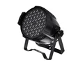 Wholesale Stage wedding multicolor projector dmx flat RGBW 54 * 3w led par pro stage lights