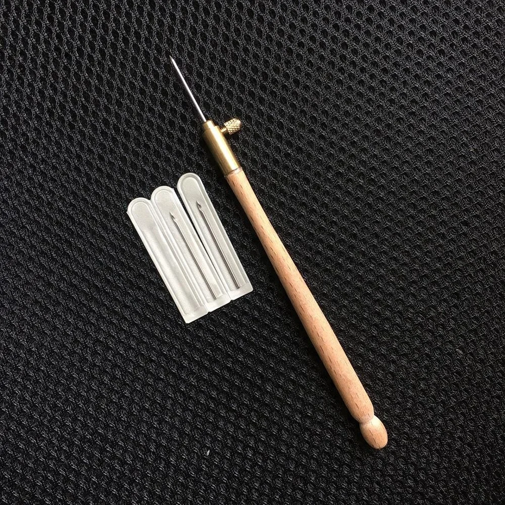 Tambour Hook With 3 Needles 70 90 100 Embroidery Beading Crochet Set