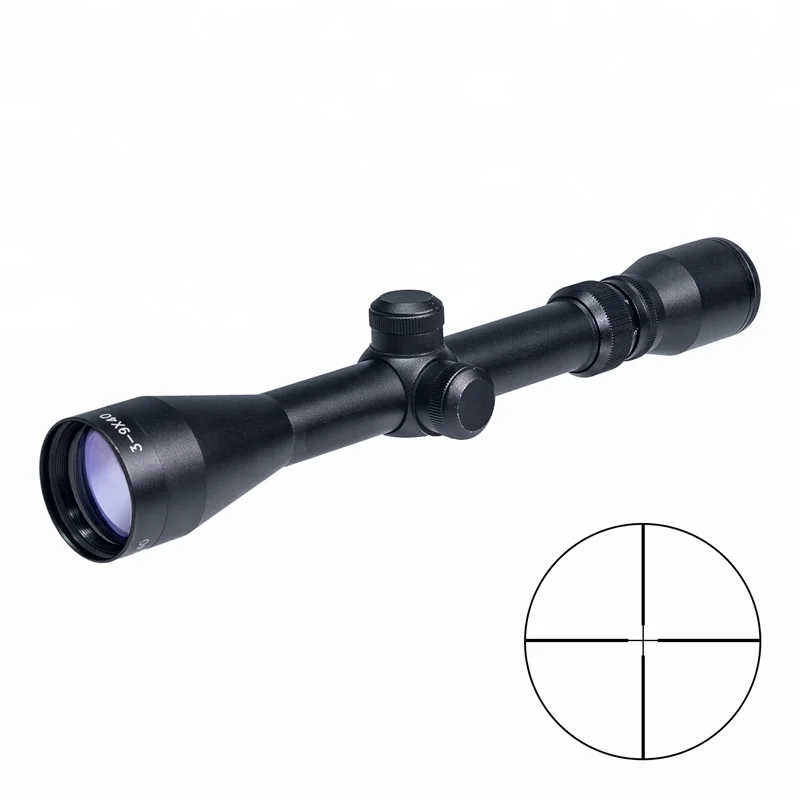 

OEM Stock Low price 3-9X40 Tactical air rifle scope outdoor hunting for adults, Black