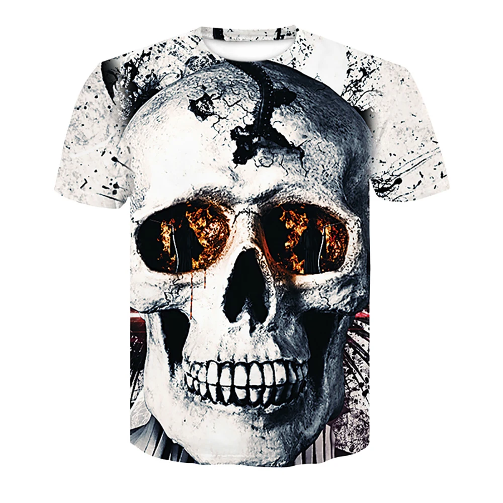 

Adults Age Group and Shirts Product Type Skull 3D T-shirts