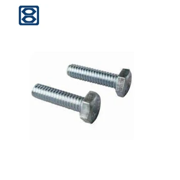 
Metric Manufacture screw hex nut bolt hot dip galvanized bolts of DIN 933 