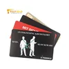 Blank Thin Credit Card Rfid Blocking Card Skimming Blocker Card