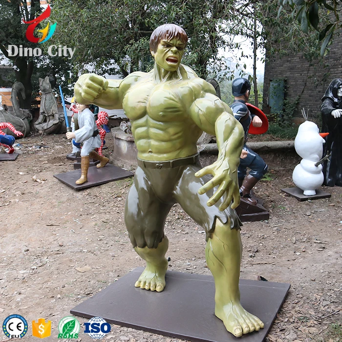 Fiberglass Movie Character Life Size Hulk Sculpture IMPORTERS Marketplace
