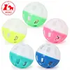 Original Toys for Cats Ball with Bell Ring Playing Chew Rattle Scratch Plastic Ball Interactive Cat Training Toys Pet Cat Supply