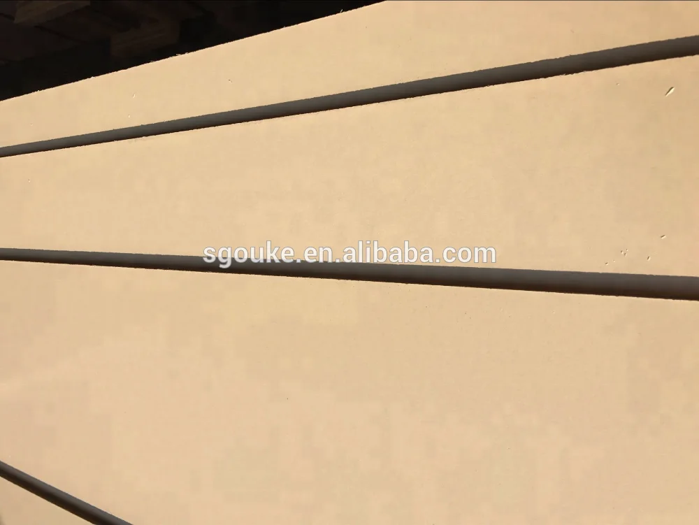 
5mm beige glossy melamine mdf 1220*2440 