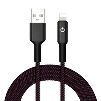 

Auto Power Off Smart Charging Cable with Breathing LED for iPhone