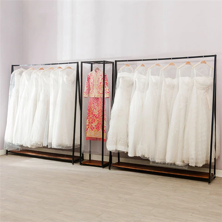 Custom Boutique Store Display Stand For Wedding Dress Metal Wedding ...