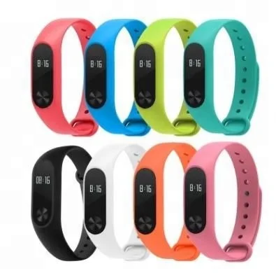 Hot Sale Mi Band 2 Wrist Strap Colorful Silicone Belt Bracelet Alternative Accessories for Miband 2 mi Mi band 2