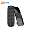 Best selling wechip w1smart tv remote control wireless mini keyboard for android tv box tablet pc