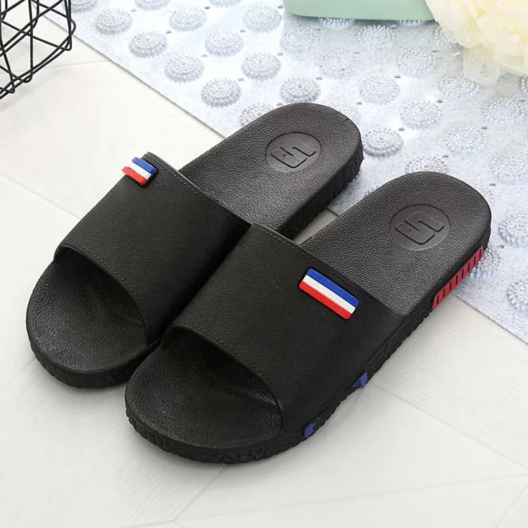 

white men and Women's pvc 2019 New Sole Hot Selling Custom blank Slide Sandal