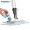 BOOMJOY reservoir on plate microfiber floor mopping P8 unique design magic patented spray water mop