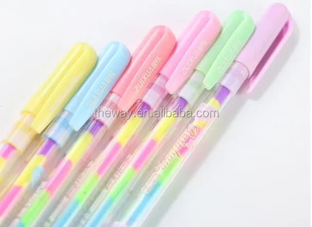 Zuixua Rainbow Gel Pen Set