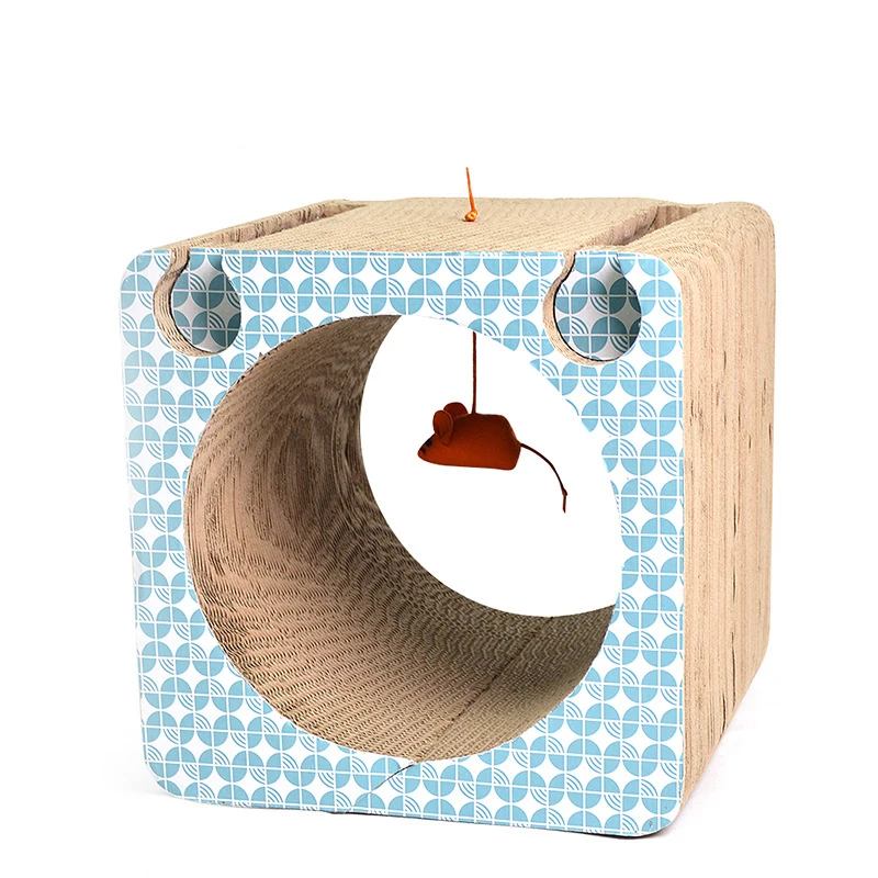 

Wholesale Popular Polytype Pet Accessories Cat Claw Toy Cat Scratching Post Board Cat Toy, Orange or customized
