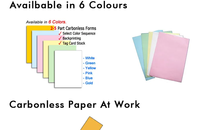  customized NCR forms book printing service