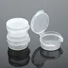 5 ml plastic self locked jars mini pill container for travelling medicine balm jar