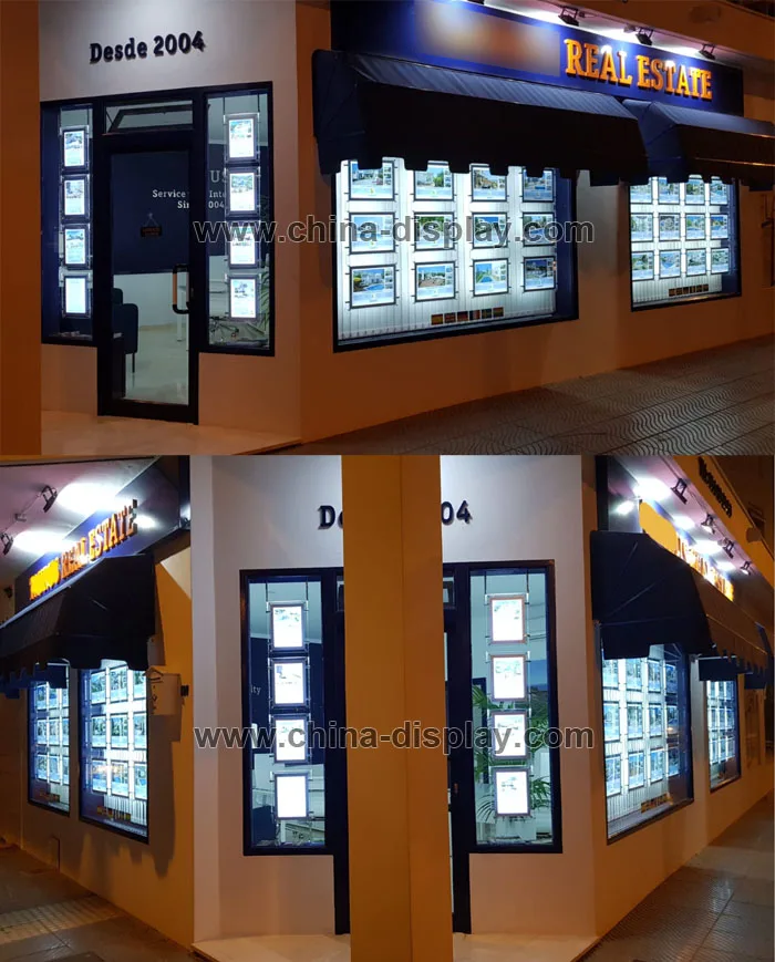 Magnetic Plexiglass Window Covers - Elegant Display Kits