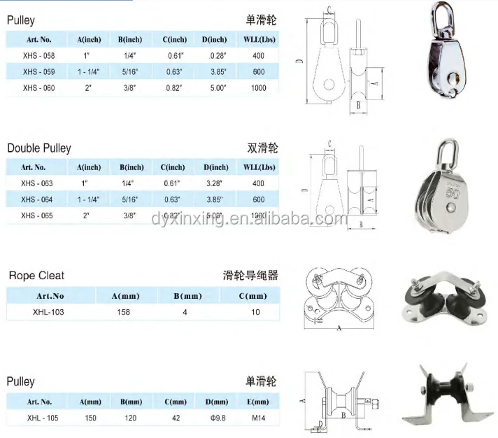 Lowe Boat Parts Accessories Stainless Steel And Nylon Pulley Blocks Buy Lowe Boat Parts Pulley