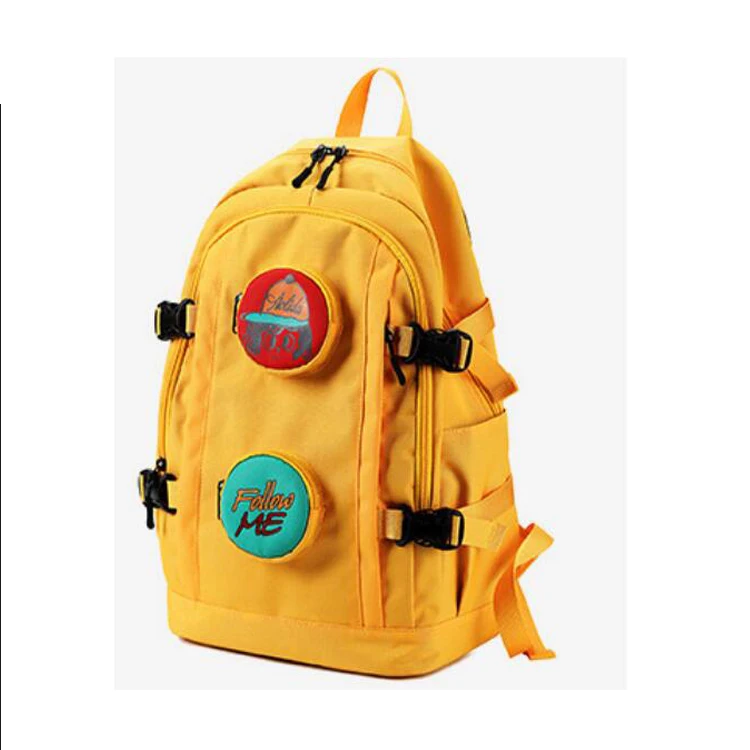 

Simple design fashion travel bag durable high school backpack for girls boys