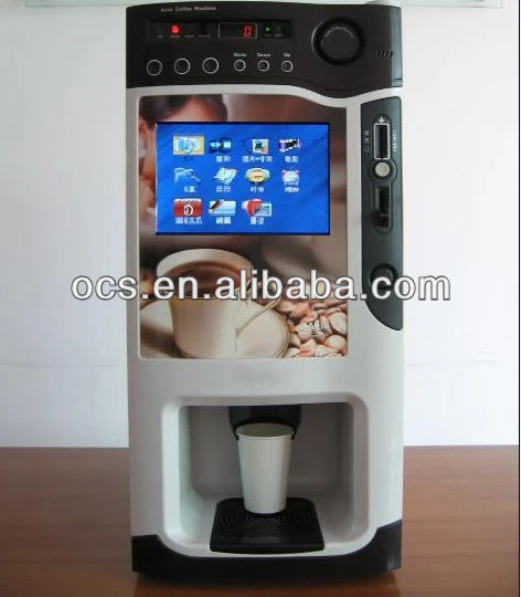 2018 Commercial Coffee Vending Machine With Screen 2018 Commercial Coffee Vending Machine With Screen