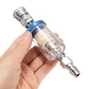 1/4 Painting Spray Gun Tool Airbrush Fitting Mini Moisture Water Air Line Filter Strainer Clear Trap