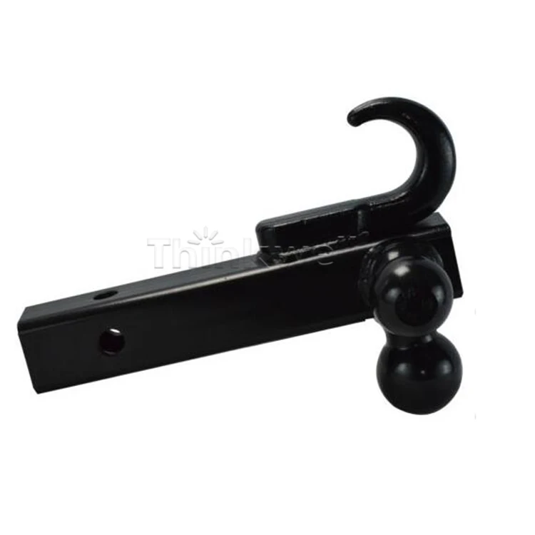 Triple Ball Mount Trailer Hitch Attachment With Tow Hook Buy Pintle