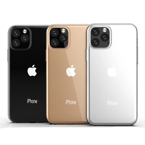 OEM Ultra Soft TPU Phone Case Custom Transparent/Clear Phone Case Cover for iPhone 11,11R ,11 max