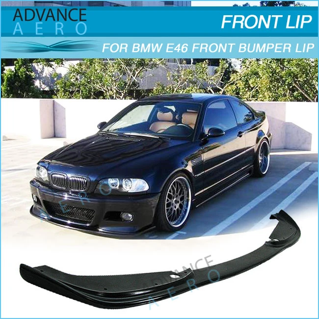 For Bmw E46 M3 H Style Pu Front Bumper Lip Spoiler Body Kits 01 06 Buy For Bmw E46 M3 Front Bumper Lip 01 06 For Bmw E46 M3 Body Kits For Bmw M3 Front