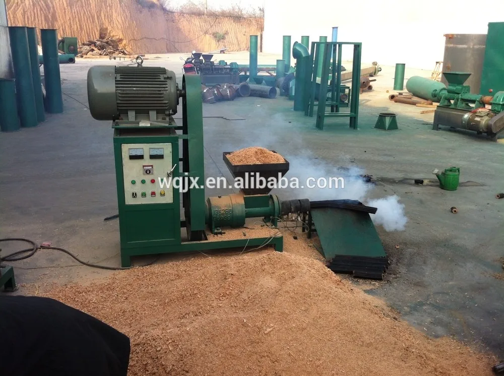 sawdust screw extruder