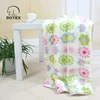 SEDEX BSCI Factory Free Sample Available coral fleece cable knit throw blanket 3d print