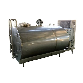 Automatic Refrigerated Milk Tank Truck/refrigerated Milk Cooling Tank ...