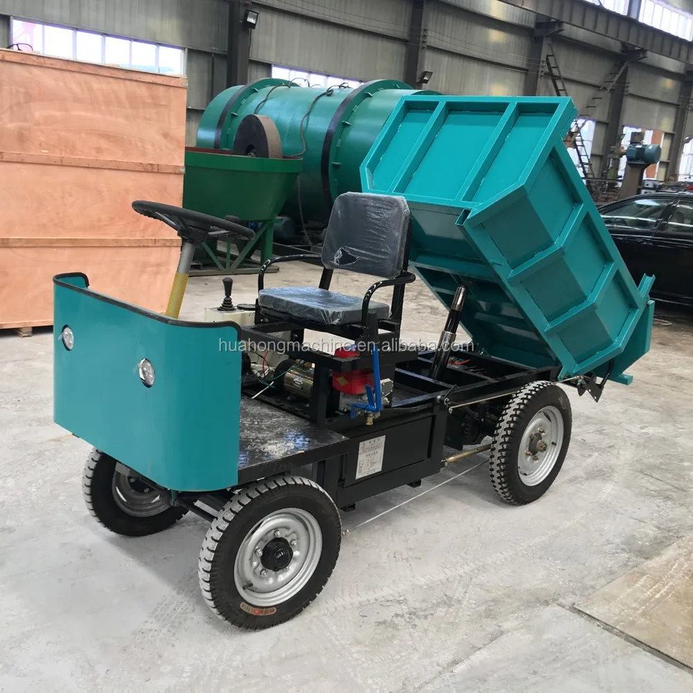 4 Wheels Dump Truck For Construction Sites,Hydraulic Mini Dump 4 Wheel