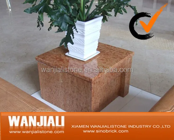 
Italian Marble Marble Red Verona Stone Table 