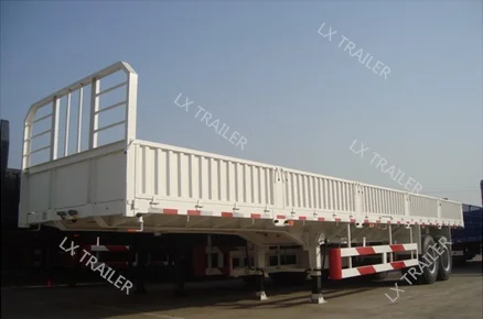China factory sale 3 Axle Side Wall Semi Trailer Truck Sale