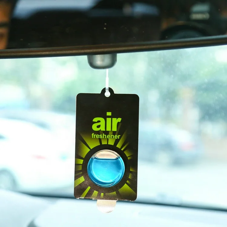 

Hot new design car scent auto hanging liquid membrance air freshener, 3 design ( mix)