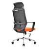 Orange luxury swivel mesh office chair swivel in foshan