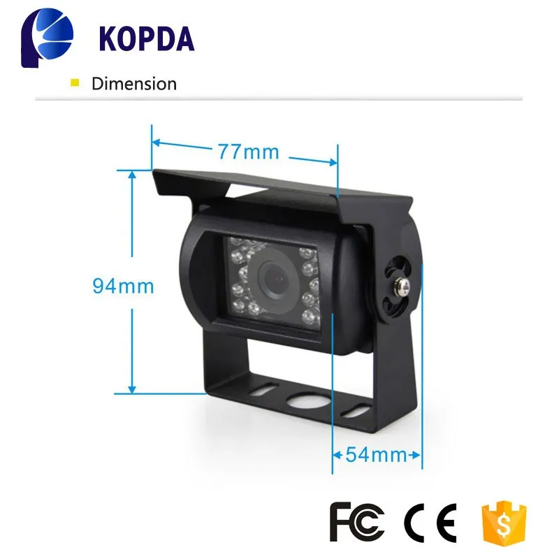 Waterproof Vehicle Mobile Car Security Camera Surveillance Motion