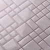 Peel stick marble stone mosaic self adhesive 3d mosaic design tile for interior decor