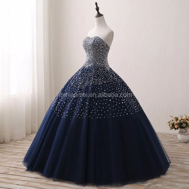 gown with sequins