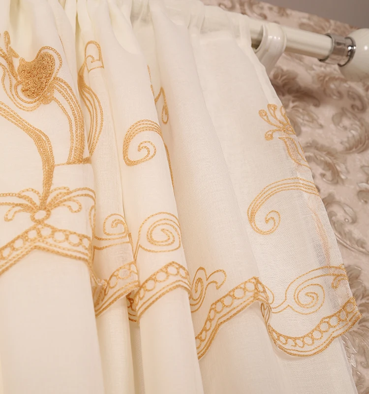 2019 Royal Style Office Curtains And Blinds Home Goods Fold Drapes