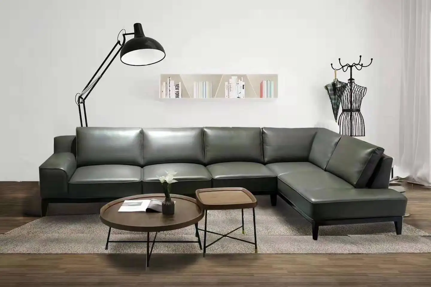 livingroom L sharp or corner sofa set