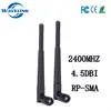 Hot Sell RG178 GSM GPRS 5.8GHz Direction Antenna 3dBi Whip Table WIFI Antenna With SMA Connector