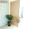 Rot proof WPC square tube ceiling partition for house decoration