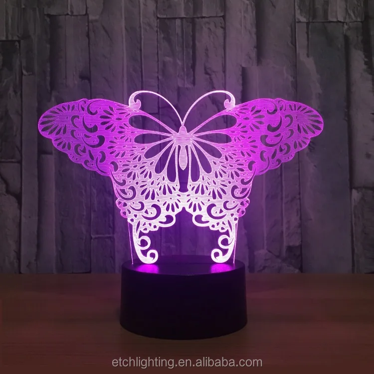 Download 2019 New Butterfly 3d Lamp Seven Colors Remote Controlled Light Creative Gift 3d Optical Illusion Lamp Buy 3d Optical Illusion Lamp 3d Lamp 3d Lamps For Kids Product On Alibaba Com