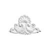 Beautiful ceiling 3D model decor easy installation plaster gypsum flower corner