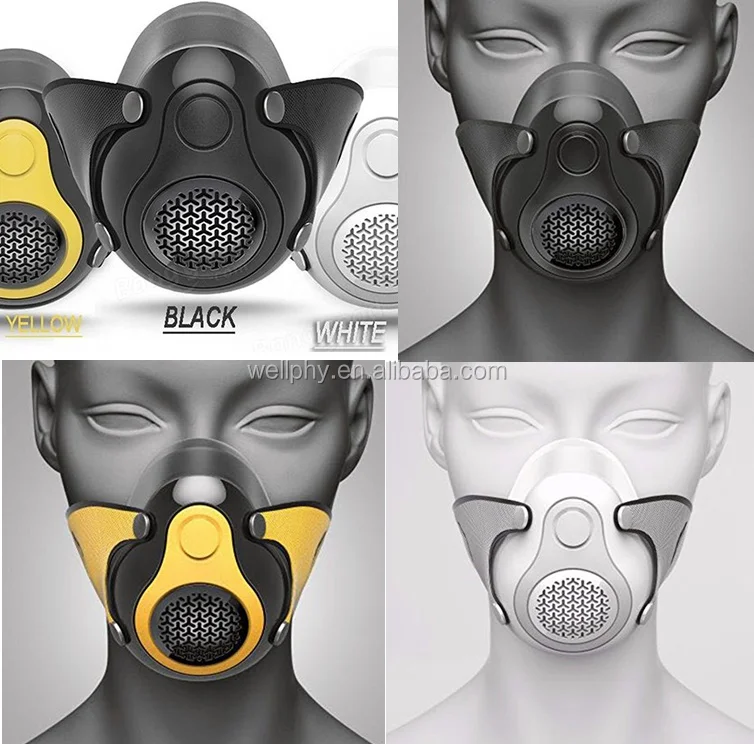 
High Altitude Oxygen Breathing Phantom Performance Face Mask with Resistance for Fitness Sports training 