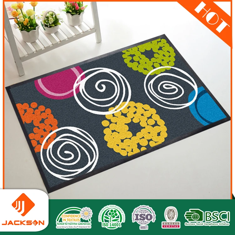 Washable Custom Nylon Printed Entrance Cheap Door Mat For ...