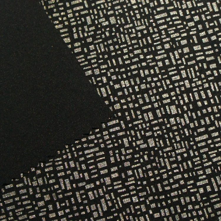 Polyester Spandex High Light Heat Reflective Fabric For Coat By The